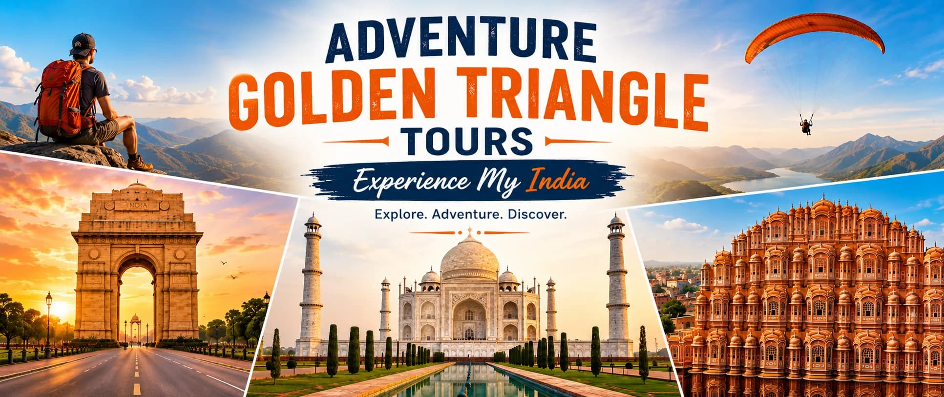 Adventure Golden Triangle Tours | Experience My India