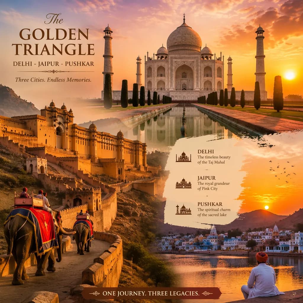 Spiritual Golden Triangle Tours | Experience My India 2