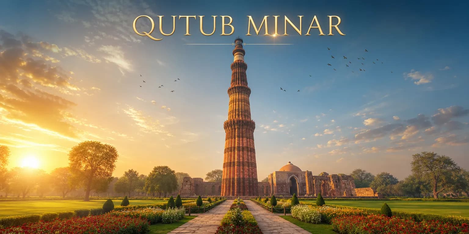Qutub Minar: Timings, Tickets, History & Tips 2026