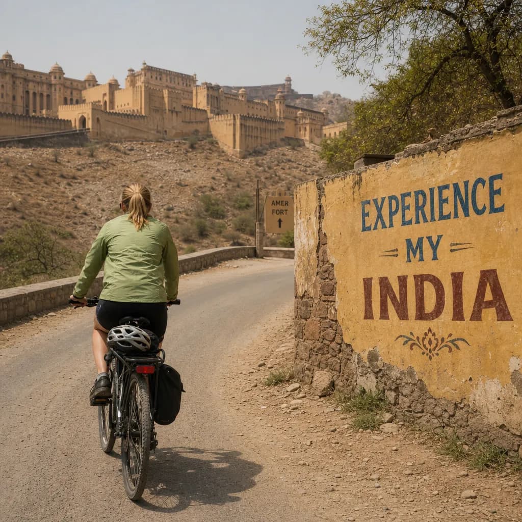 Cycling Golden Triangle Tour | Experience My India 1