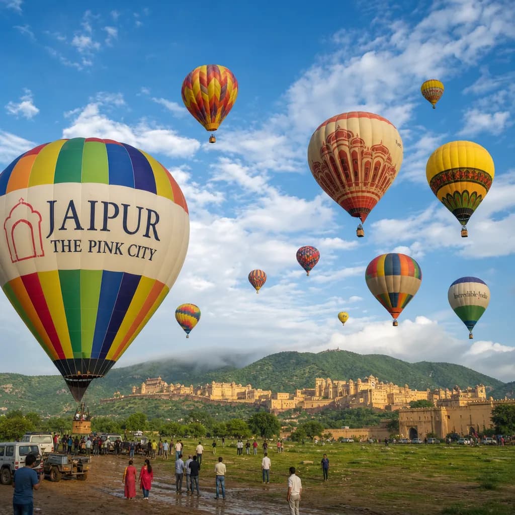 Hot-Air-Balloon-Focused Golden Triangle Tour 1