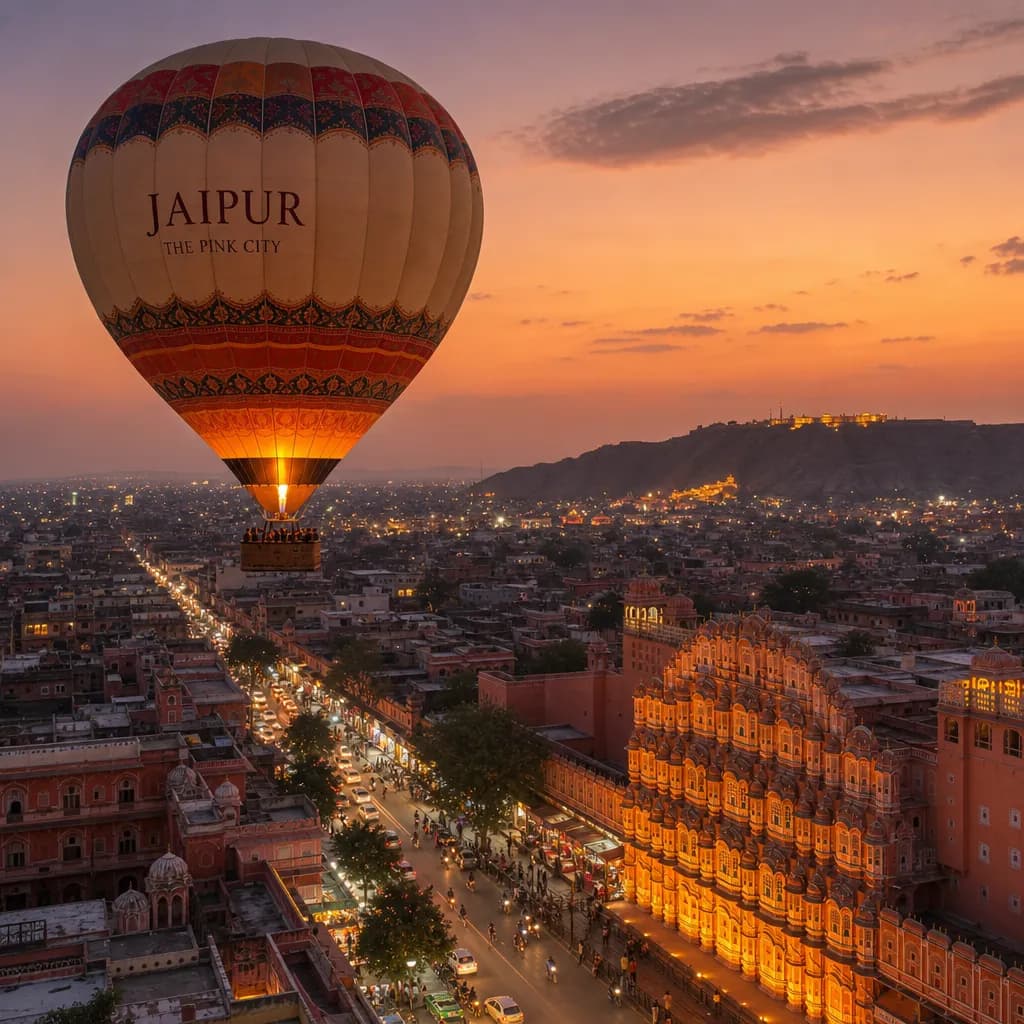 Hot-Air-Balloon-Focused Golden Triangle Tour 2