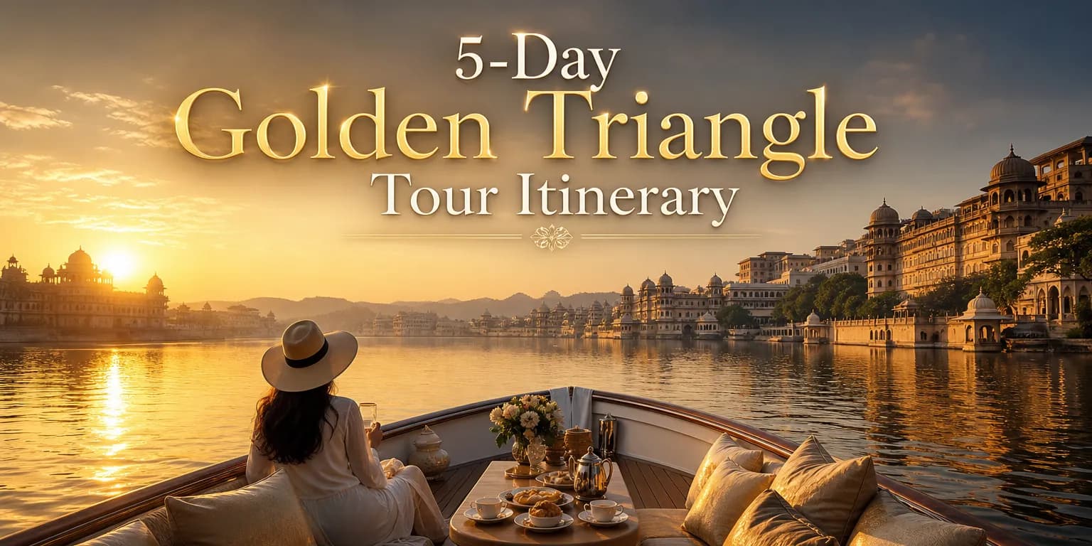 5-Day Golden Triangle Tour Itinerary | Experience My India