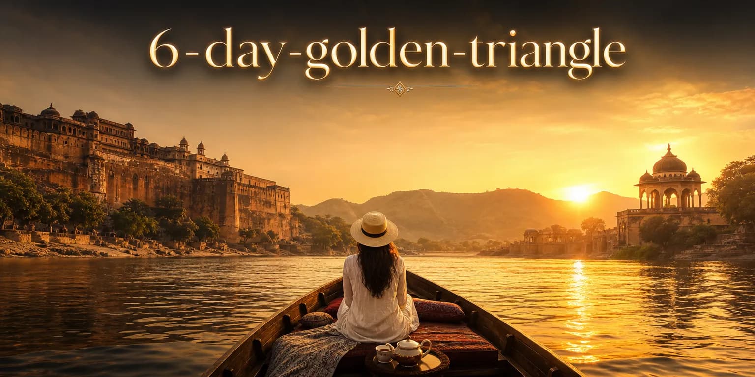 6-Day Golden Triangle Tour Itinerary | Experience My India