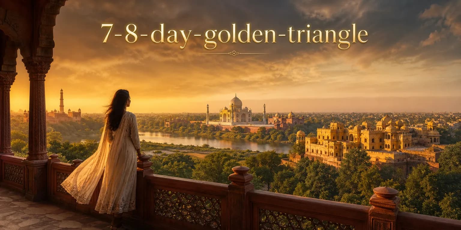 7-8 Day Golden Triangle + Extension | Experience My India