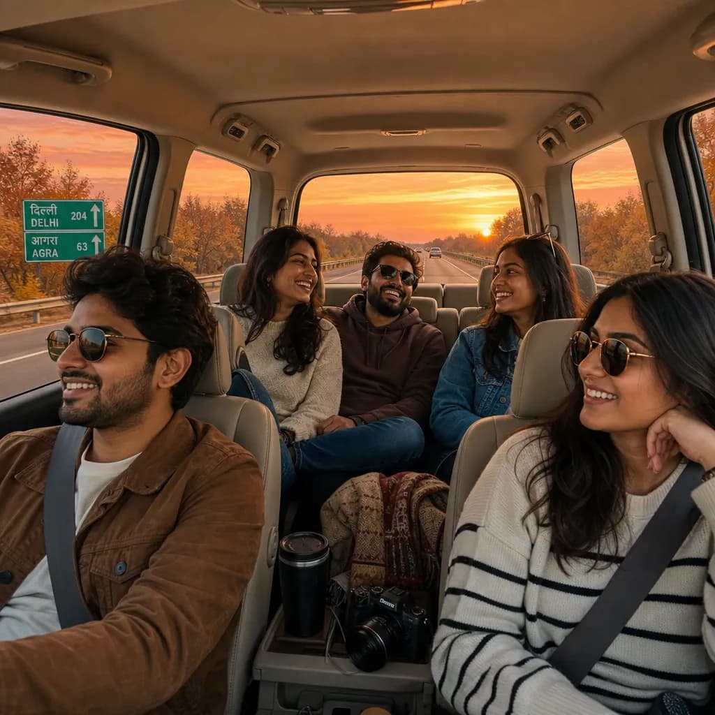 Golden Triangle by Train and Car | Experience My India 1