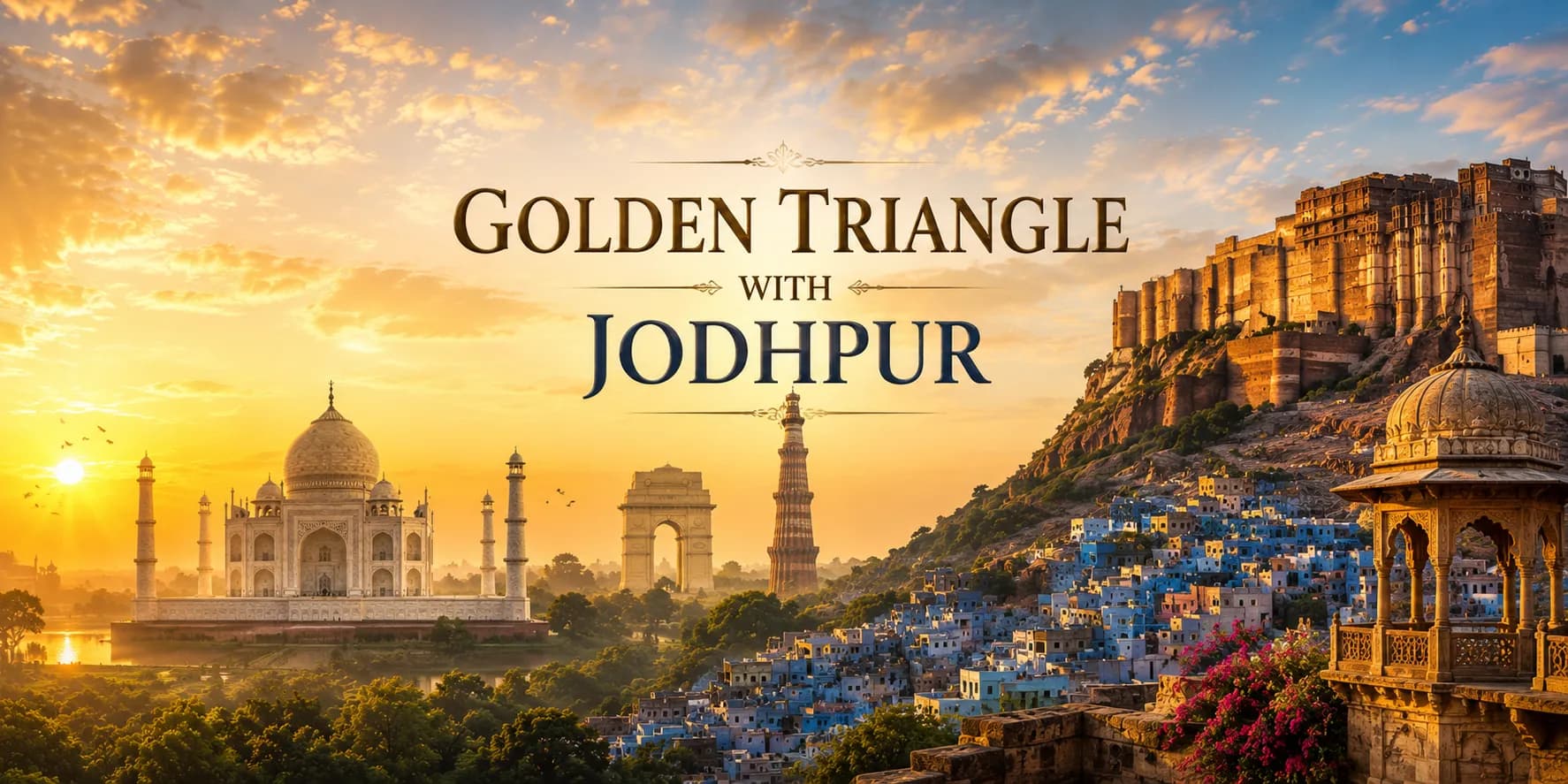 Golden Triangle with Jodhpur