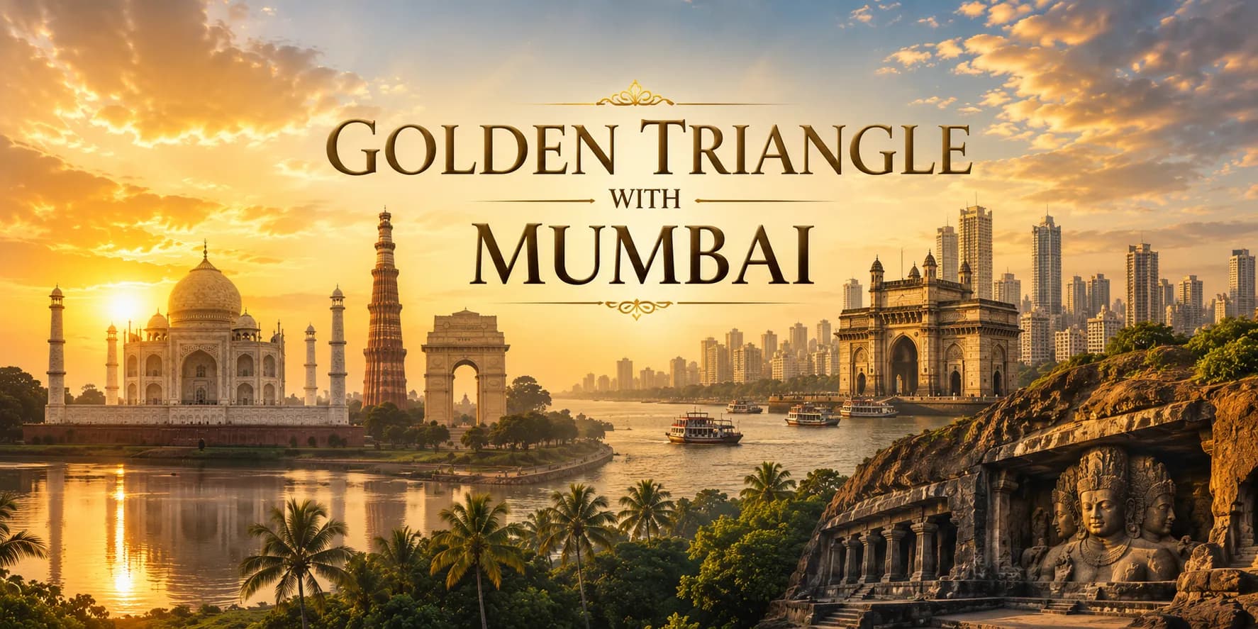 Golden Triangle with Mumbai