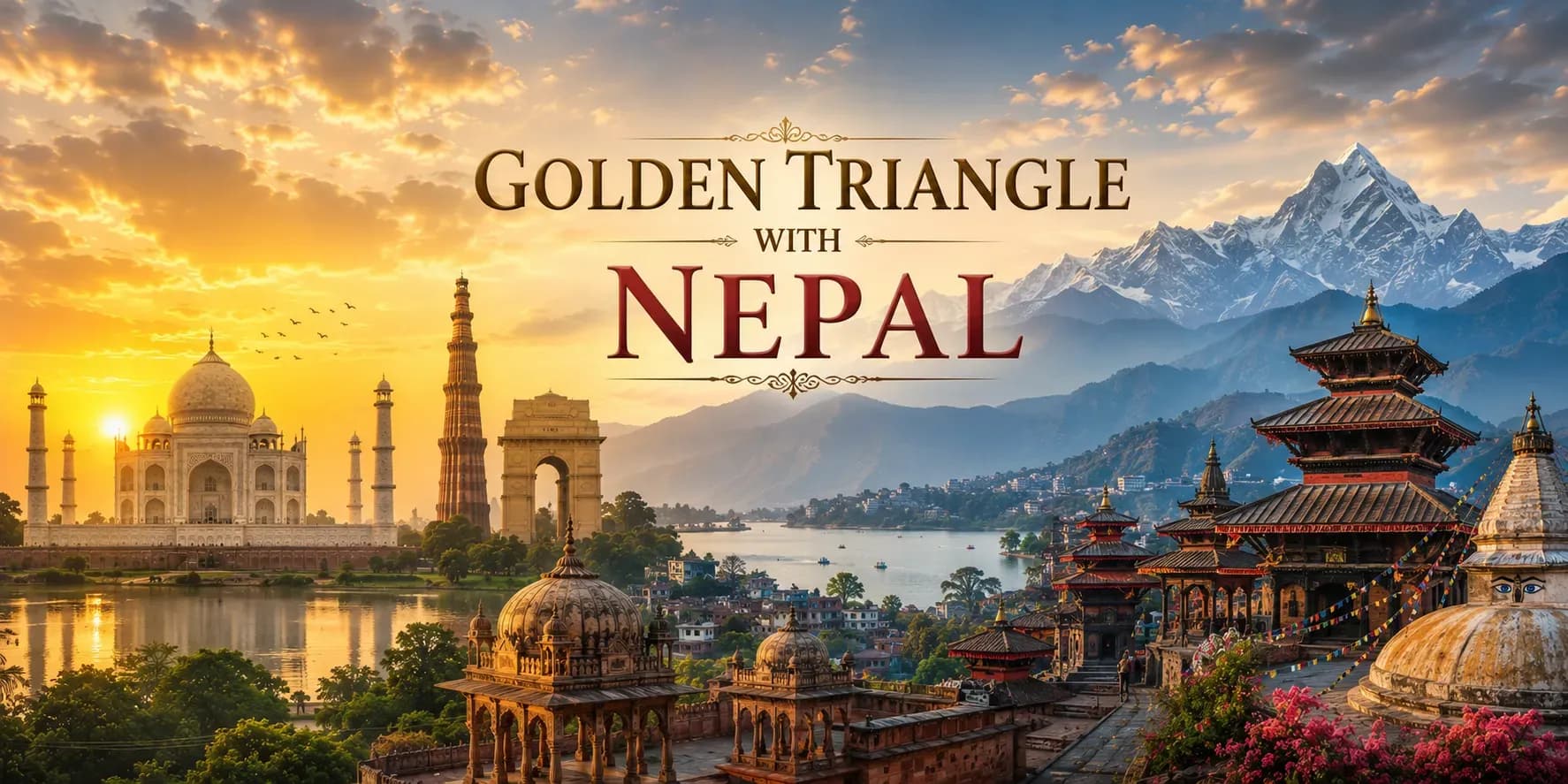 Golden Triangle with Nepal