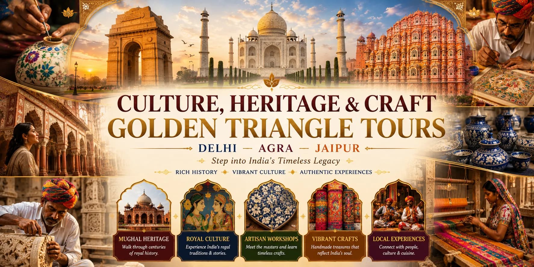 Culture, Heritage & Craft Golden Triangle Tours