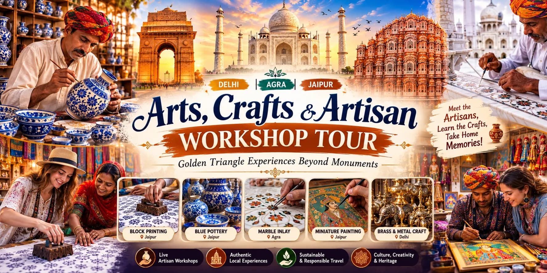 Arts, Crafts & Artisan Workshop Tour