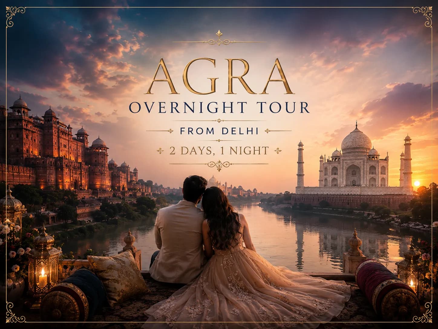 Agra Overnight Tour from Delhi (2 Days, 1 Night)