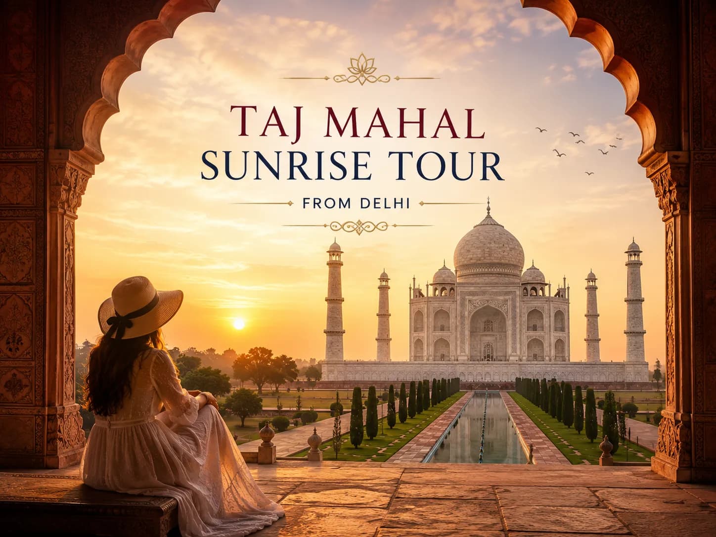 Taj Mahal Sunrise Tour from Delhi