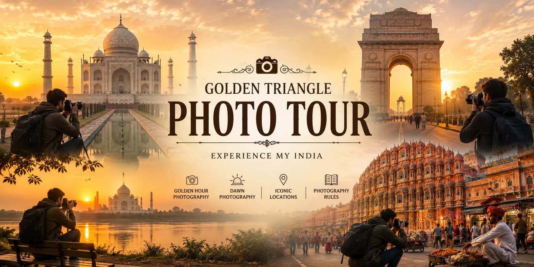 Golden Triangle Photo Tour | Experience My India