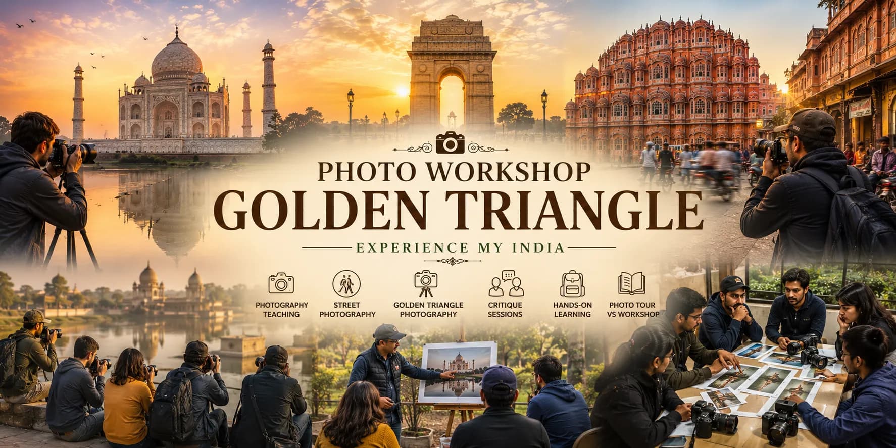 Photo Workshop Golden Triangle | Experience My India